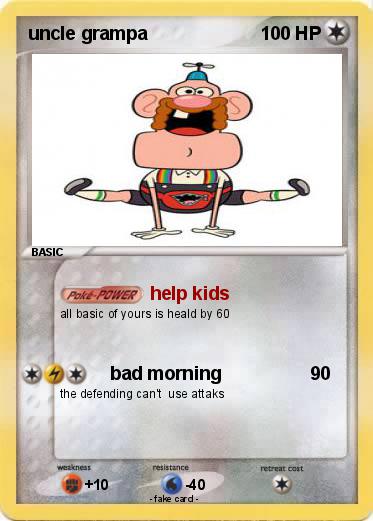 Pokemon uncle grampa