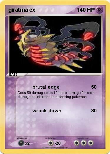 Pokemon giratina ex