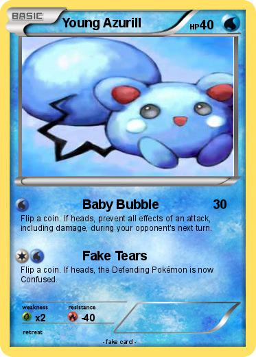 Pokemon Young Azurill