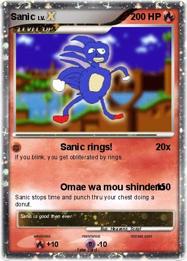 Pokemon Sanic