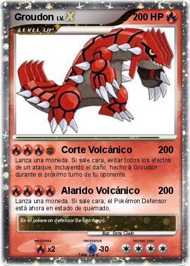Pokemon Groudon