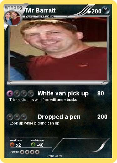 Pokemon Mr Barratt