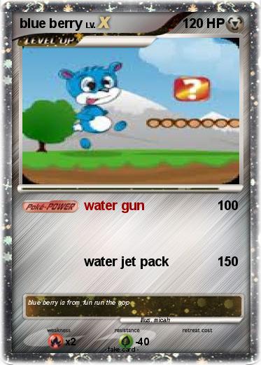 Pokemon blue berry