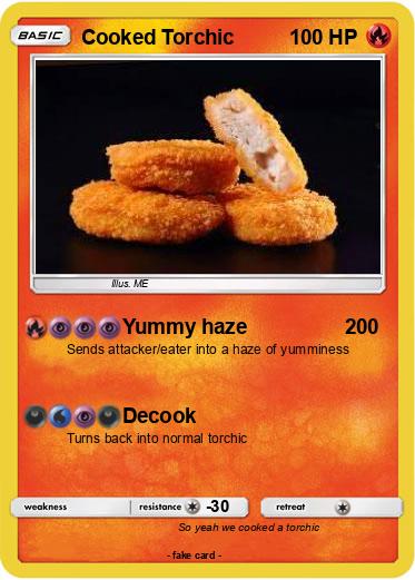 Pokemon Cooked Torchic