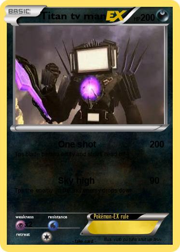 Pokemon Titan tv man