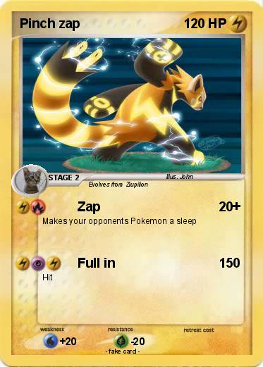 Pokemon Pinch zap