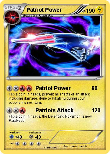 Pokemon Patriot Power