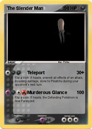 Pokemon The Slender Man