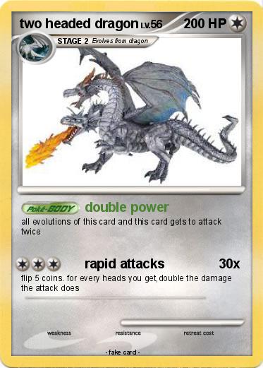 Pokemon two headed dragon
