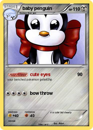 Pokemon baby penguin