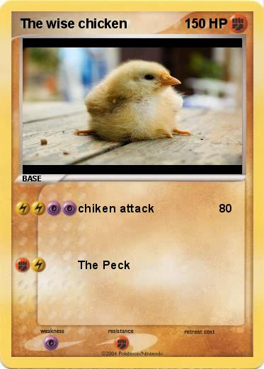 Pokemon The wise chicken