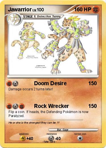 Pokemon Jawarrior