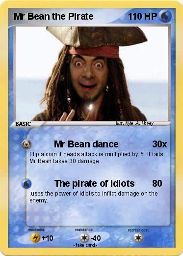 Pokemon Mr Bean the Pirate