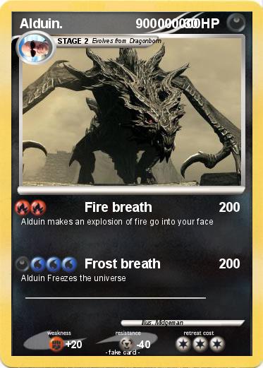 Pokemon Alduin.                    900000000