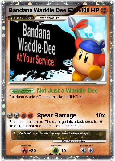 Pokemon Bandana Waddle Dee EX