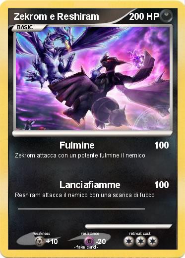 Pokemon Zekrom e Reshiram