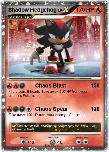 Pokemon Shadow Hedgehog