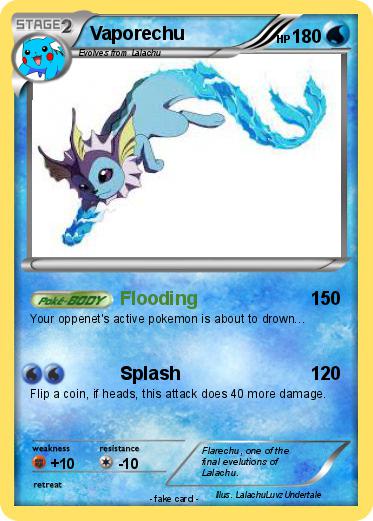 Pokemon Vaporechu
