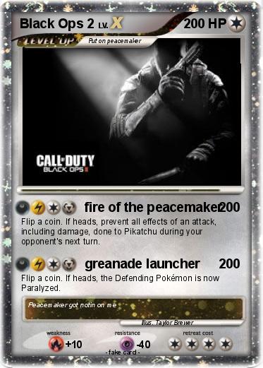 Pokemon Black Ops 2