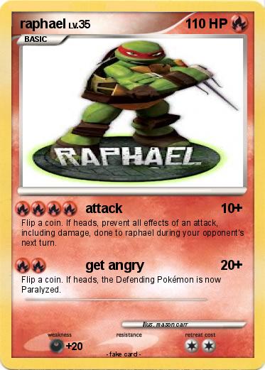 Pokemon raphael