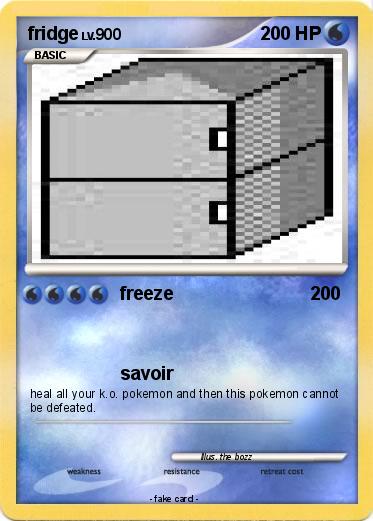 Pokemon fridge