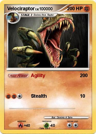 Pokemon Velociraptor