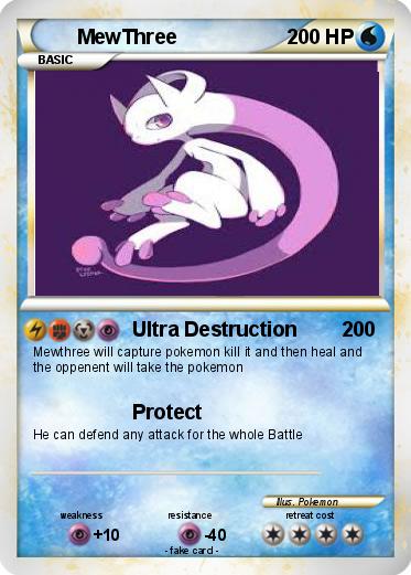 Pokemon MewThree
