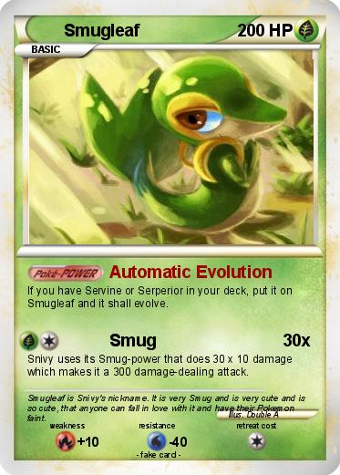 Pokemon Smugleaf