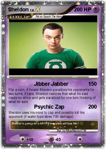 Pokemon Sheldon