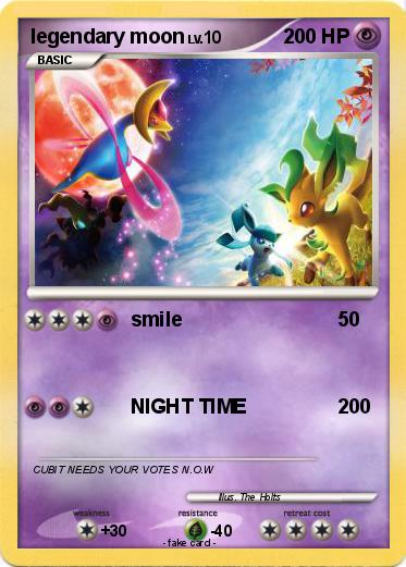 Pokemon legendary moon