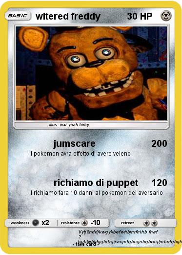 Pokemon witered freddy