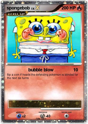 Pokemon spongebob