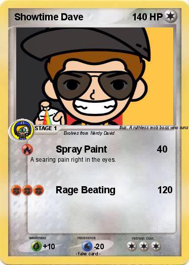 Pokemon Showtime Dave
