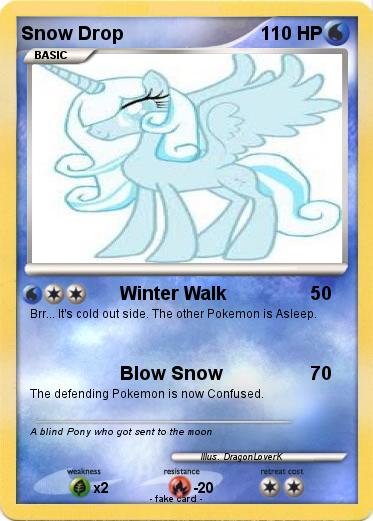 Pokemon Snow Drop