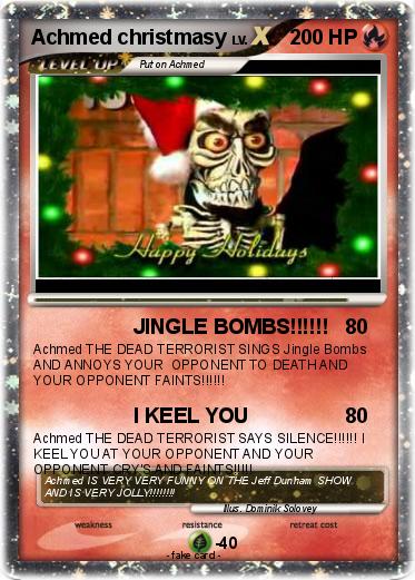 Pokemon Achmed christmasy