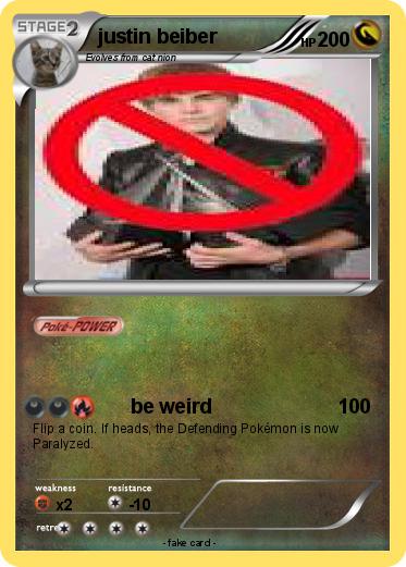 Pokemon justin beiber