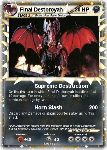 Pokemon Final Destoroyah