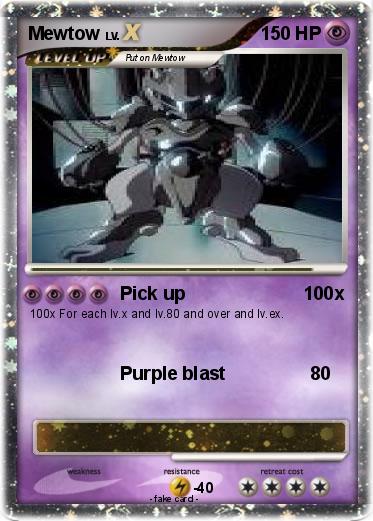 Pokemon Mewtow