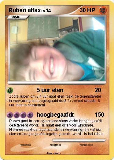 Pokemon Ruben attax