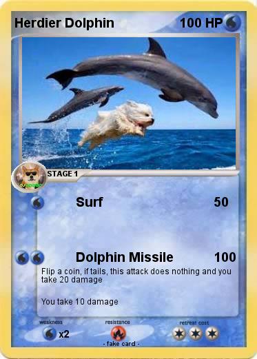 Pokemon Herdier Dolphin