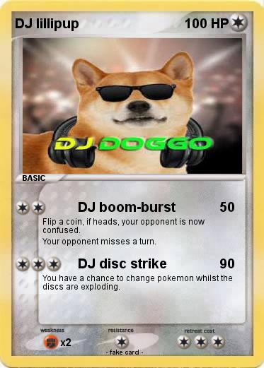 Pokemon DJ lillipup