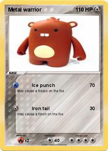 Pokemon Metal warrior