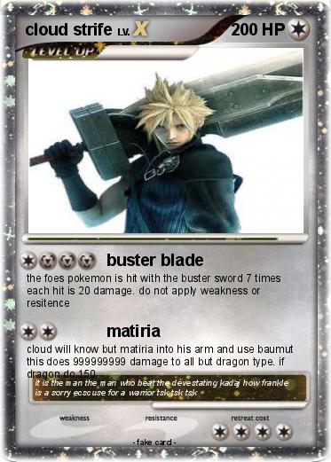 Pokemon cloud strife