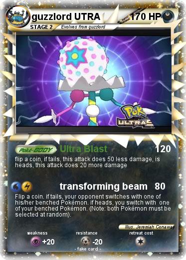 Pokemon guzzlord UTRA