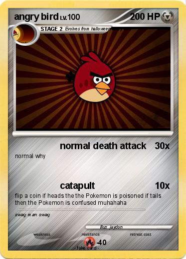 Pokemon angry bird