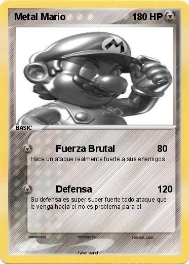 Pokemon Metal Mario