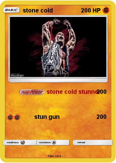 Pokemon stone cold