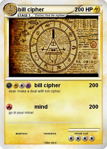Pokemon bill cipher
