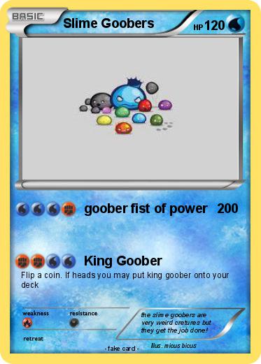 Pokemon Slime Goobers