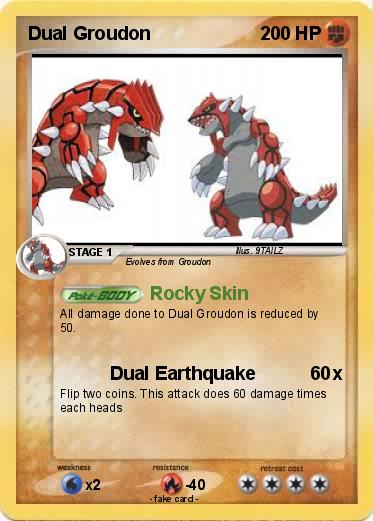 Pokemon Dual Groudon